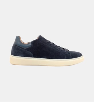Sneakers daim DAYTONA - Finsbury - Marine
