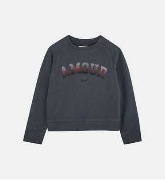 Sweat-shirt en molleton - Zadig&Voltaire Kids - Sterling