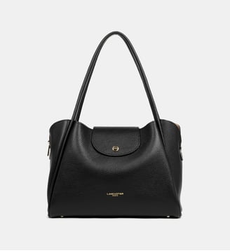 Sac cabas Ida en cuir - Lancaster - Noir