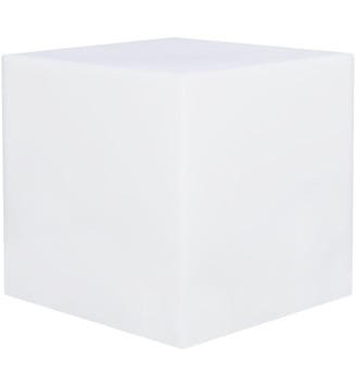 Cube lumineux Cube lumineux tabouret sans fil LED mult - Lumisky - Blanc