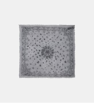 Écharpe Nuage Bandana 90 - Zadig&Voltaire - Gris road