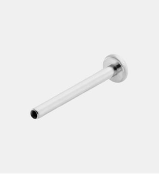 Piercing Barre labret 10mm - Nebuleuse Bijoux - Argent