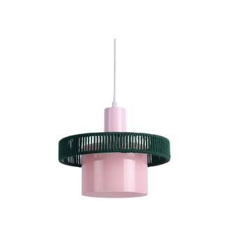 Suspension Firenze Wide - Rose doux - 25x25x19.5cm Leitmotiv