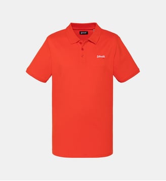 Polo en coton piqué - Schott - Orange
