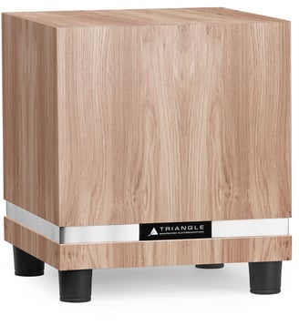 Caisson de basse Thetis 340 Chene Clair - Triangle - Marron