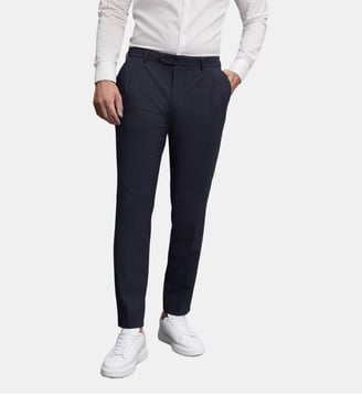 Pantalon de costume slim Nilo - Digel - Bleu foncé