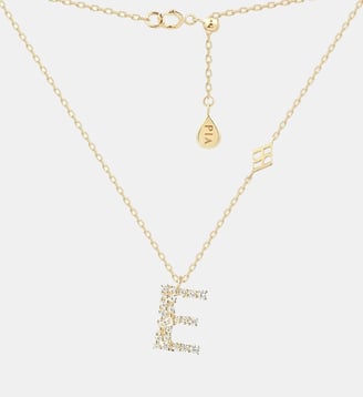 Collier Initiale E Or Jaune PIAPARIS