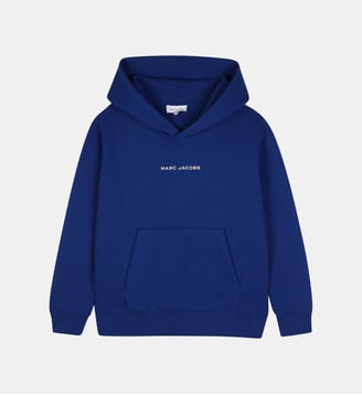 Sweat à capuche - Marc Jacobs Kids - Bleu marine