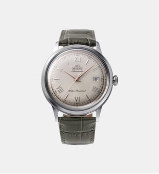 Montre automatique Bambino Beige RAAC0025N30B - Orient - Argenté