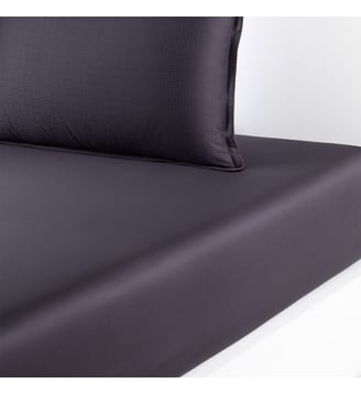 Drap housse en satin de coton Boss Home