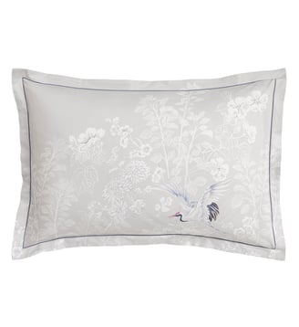 Taie d'oreiller Envol - Le Jacquard Francais - Gris crepuscule