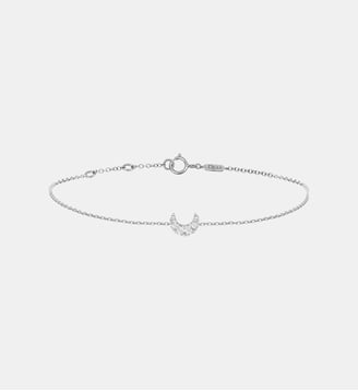 Magic touch bracelet lune - Djula - Or blanc