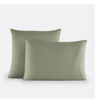Taie d'oreiller en satin de coton La Redoute Interieurs