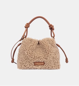 Petit sac besace Moumoute - Lancaster - Cognac