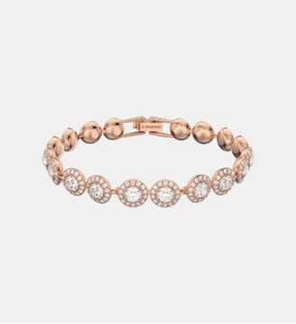 Bracelet Una Angelic, Métal rhodié - Swarovski - White rose gold tone plated