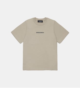 T-shirt avec logo - Dsquared2 - Gris moyen