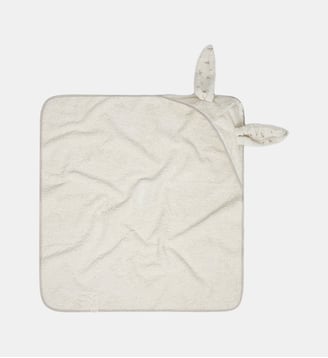 Cape de bain Bunny - Babyshower - Écru