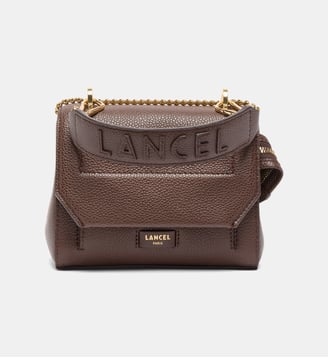Sac à main Ninon en cuir - Lancel - Marron ambre