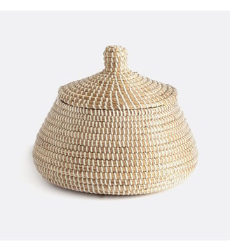 Panier à couvercle - La Redoute Interieurs - Blanc
