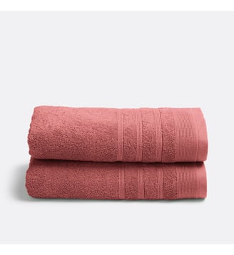 Lot de 2 serviettes éponge 600 g/m2 La Redoute Interieurs