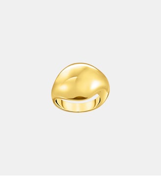 Bague en forme de goutte organique - Thomas Sabo - Or jaune