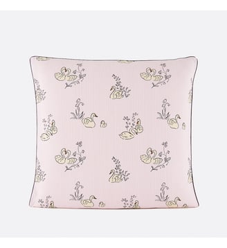 Taie d'oreiller enfant 50% coton recyclé - La Redoute Interieurs - Blanc lilas