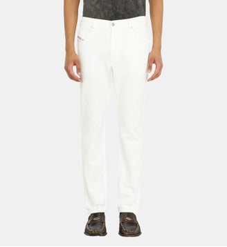 Regular Regular Waist 2032 D-Krooley-BW Joggjeans® - Diesel - Blanc