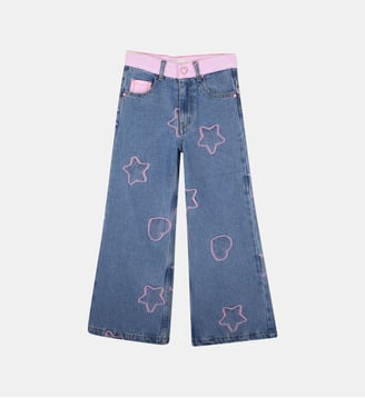 Pantalon en denim - Billieblush - Bleu
