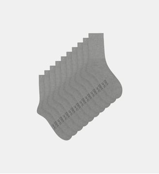 Lot de 5 paires de chaussettes EcoDim Sport - Dim - Gris clair
