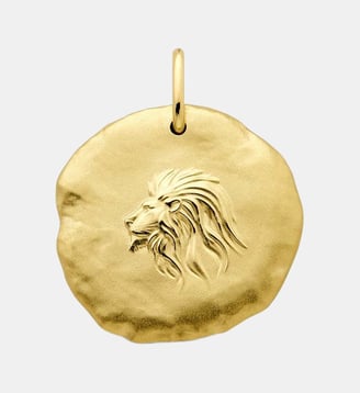 Médaille Astro Lion Or Jaune Arthus Bertrand