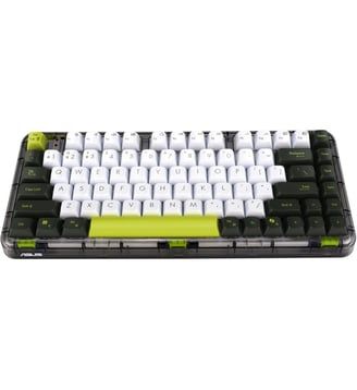 Clavier sans fil Jelly75 KD201 Vert Electrique - Asus - Standard