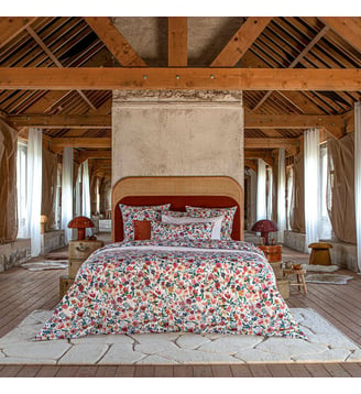 Housse De Couette Fée Des Bois - Anne de Solène - Rouge