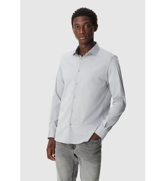Chemise slim motif fines rayures Ikks