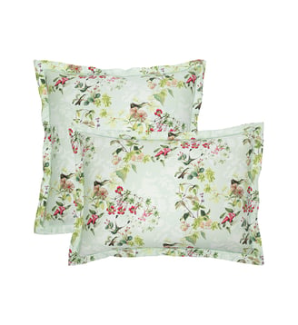 Taie d'oreiller satin de coton - Garnier Thiebaut - Vert d'eau