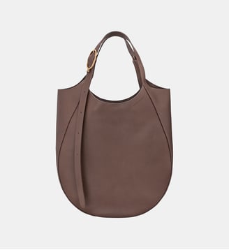 Sac cabas XL - Le Foulonné - Longchamp - Taupe