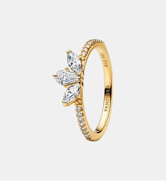 Bague Herbier Scintillant - Pandora - Doré