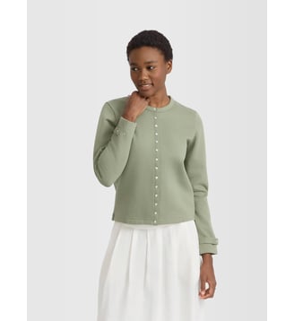 cardigan pression Rosana - Agnès b. - Gris brin