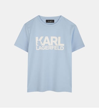 T-shirt à manches courtes - Karl Lagerfeld Kids - Brume