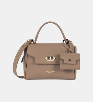 Petit sac à main Toro Grace en cuir - Lancaster - Sable foncé