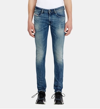 Regular Regular Waist 2032 D-Krooley-BW Joggjeans® - Diesel - Marron clair