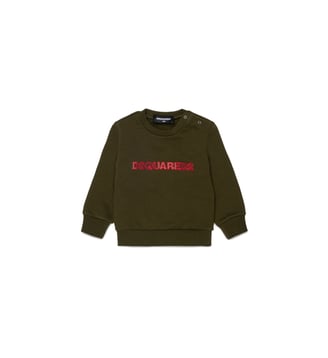 Sweat-shirt col rond avec logo Dsquared2