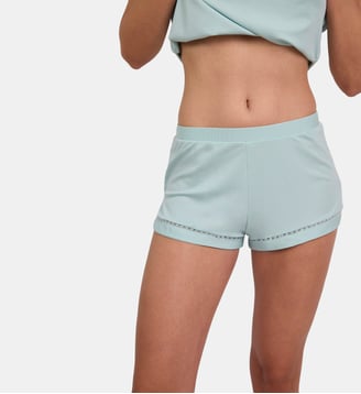 Short issu de fibres végétales Softness vert d'eau - Maison Lejaby - Céladon