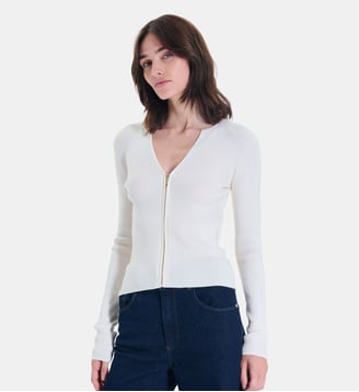 Gilet Noun - Zapa - Crème