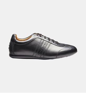 Sneaker - cuir lisse - Fairmount - Noir