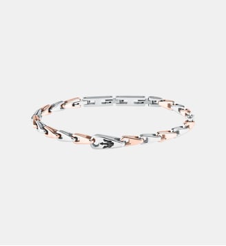 Bracelet Iconic Argenté JM425AVD100-PAR - Maserati - Grey rose gold stainless steel