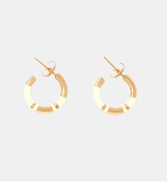 Mini créoles Positano - Aurélie Bidermann - Ivory