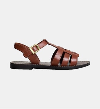 Sandales plates Wim - Jonak - Cognac