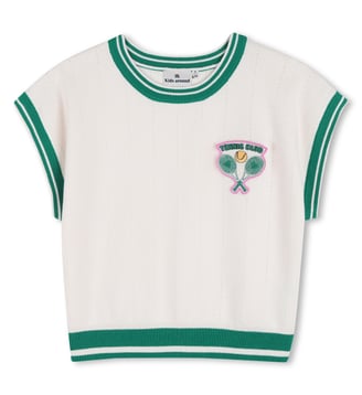 Pull manches courtes - Kids Around - Craie
