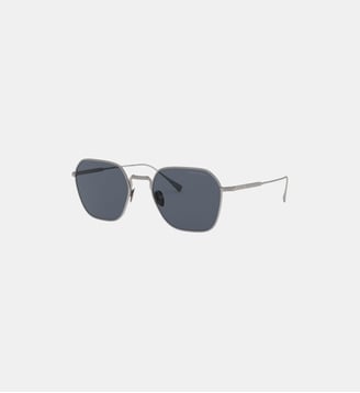 Lunettes de soleil Carré AR6104 - Giorgio Armani - Gris