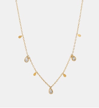 Collier chaine à pampilles acier inoxydable - Balaboosté - Doré